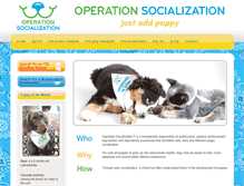 Tablet Screenshot of operationsocialization.com